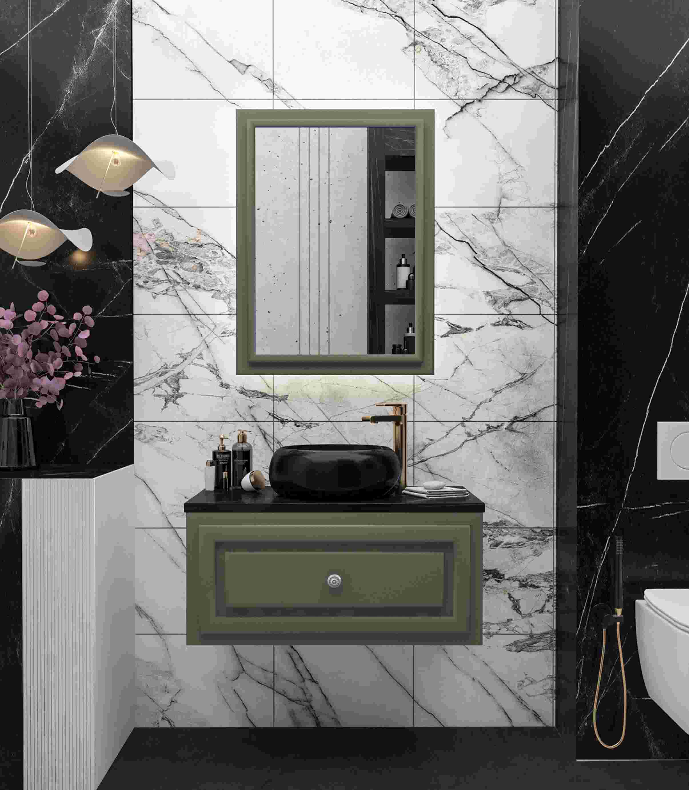 کابینت روشویی پاپیون