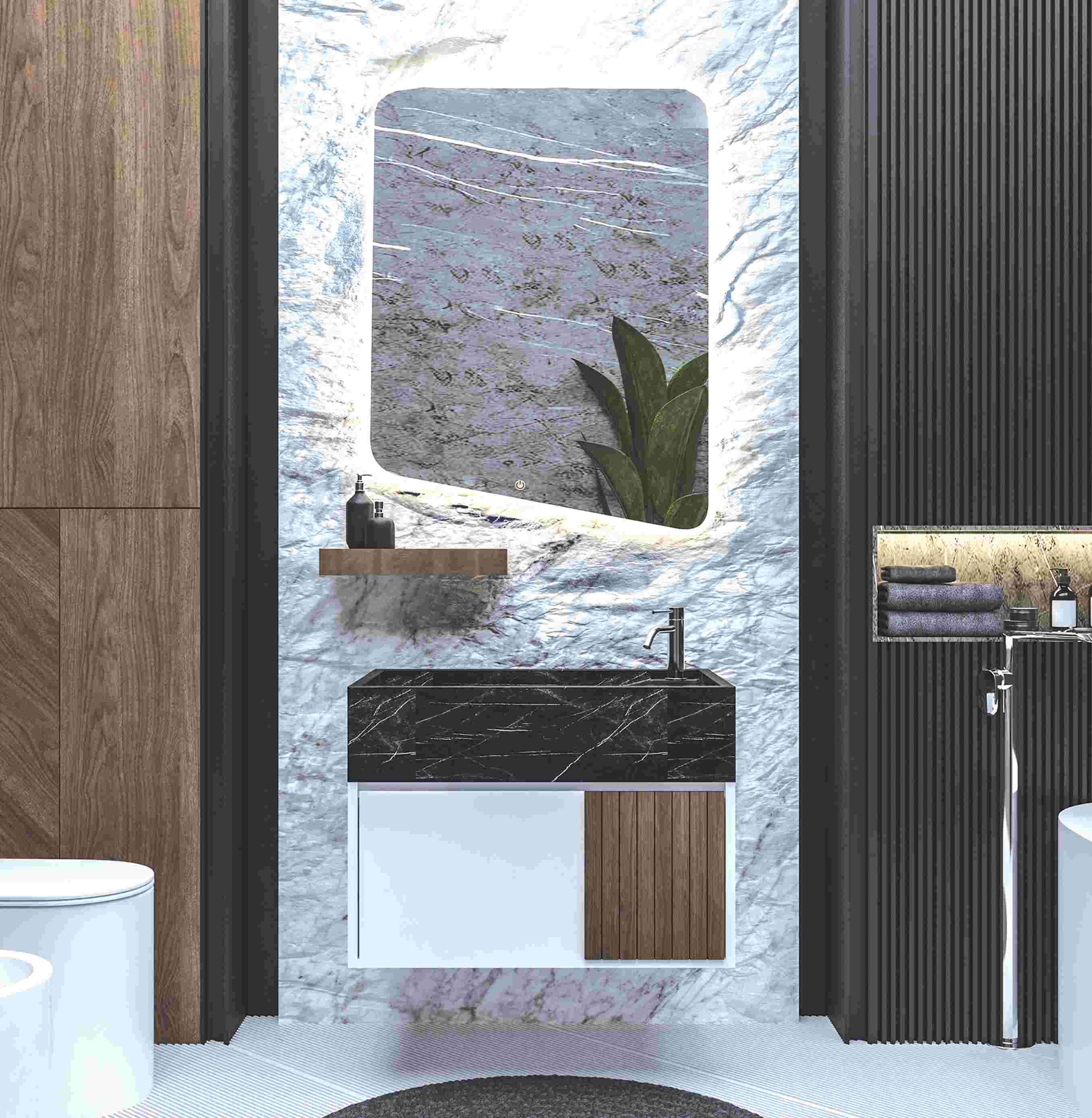 کابینت روشویی پاپیون